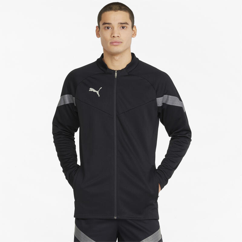 Chaqueta de fútbol Hombre teamFINAL Training PUMA Black Smoked Pearl Silver Gray