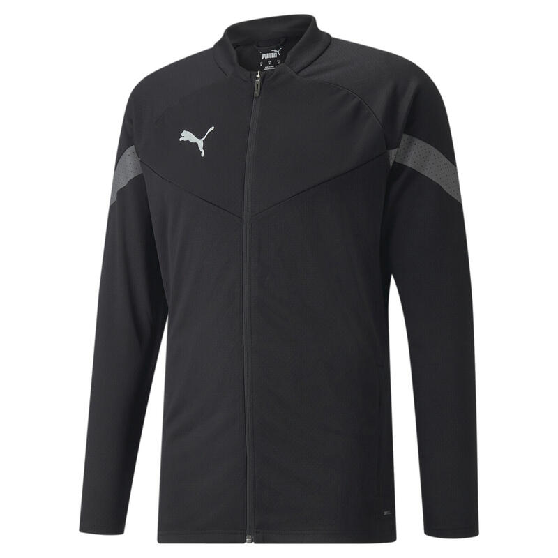 Chaqueta de fútbol Hombre teamFINAL Training PUMA Black Smoked Pearl Silver Gray