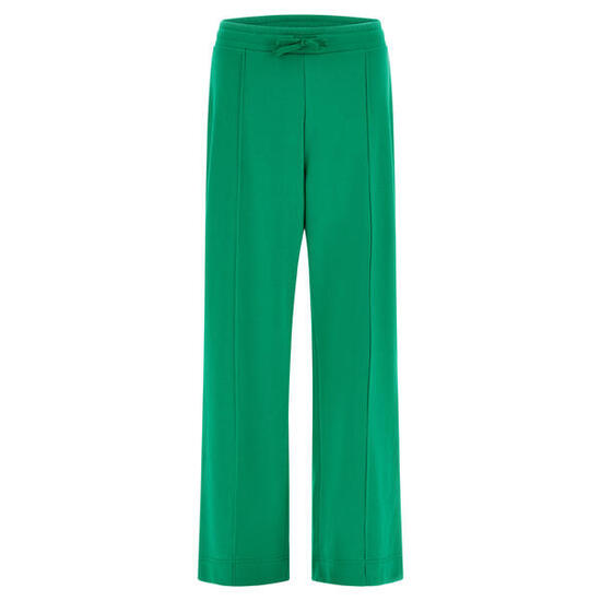 Pantaloni palazzo in felpa leggera con coulisse