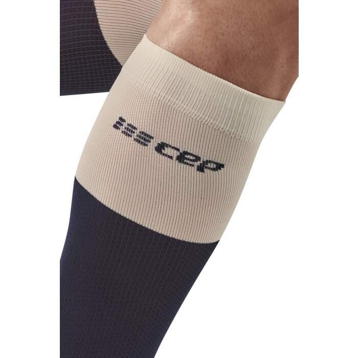 Sosete compresie inalte - Bloom Socks Running tall W - Albastru