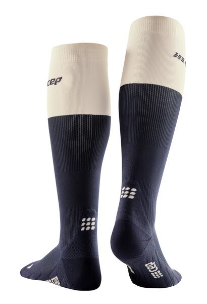 Sosete compresie inalte - Bloom Socks Running tall - Blue 2/5