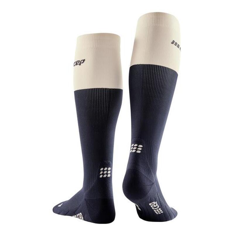 Sosete compresie inalte - Bloom Socks Running tall W - Albastru