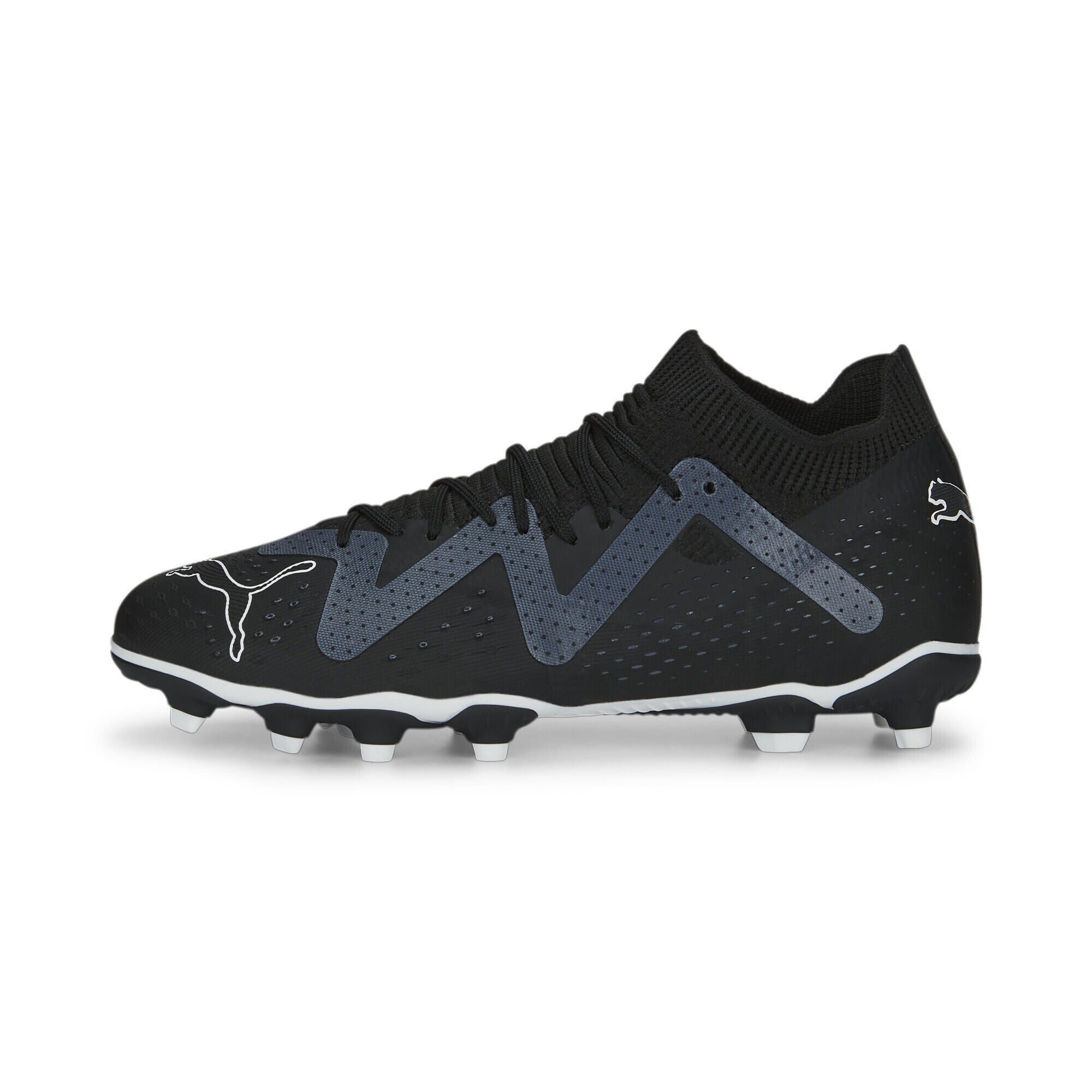 Botas de fútbol Niños FUTURE Match FG/AG PUMA Black White 3/6