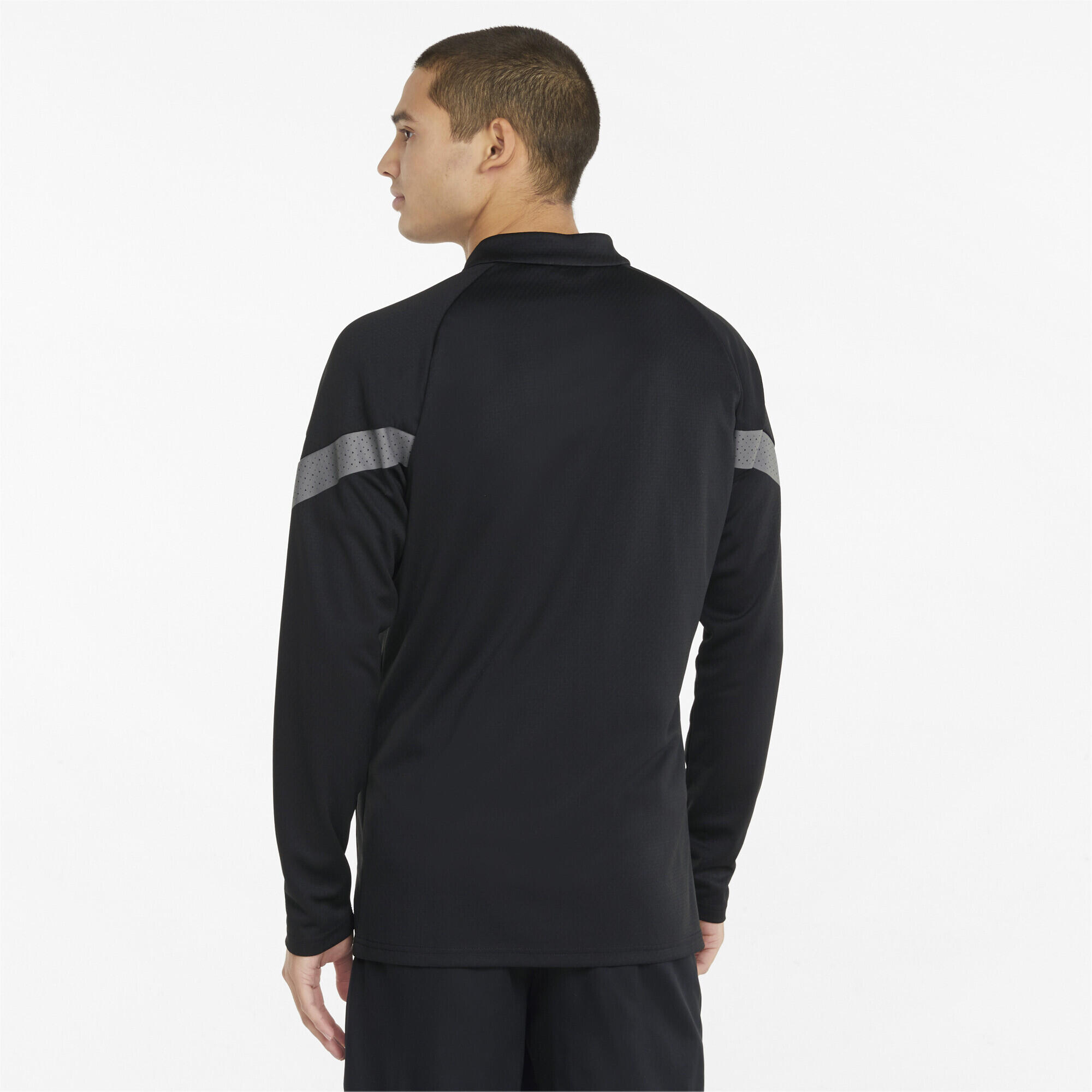 Veste de football teamFINAL Training Homme PUMA Black Smoked Pearl Silver Gray 3/6