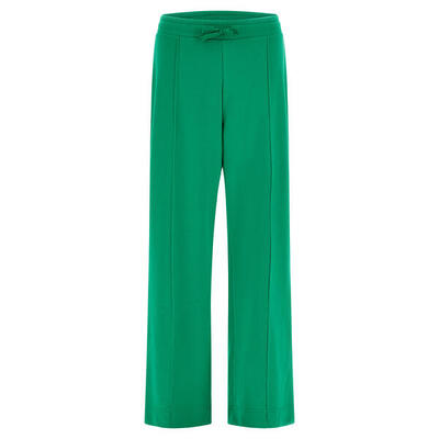 Pantaloni palazzo in felpa leggera con coulisse