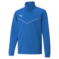 Veste de football teamRISE Enfant et Adolescent PUMA Electric Blue Lemonade