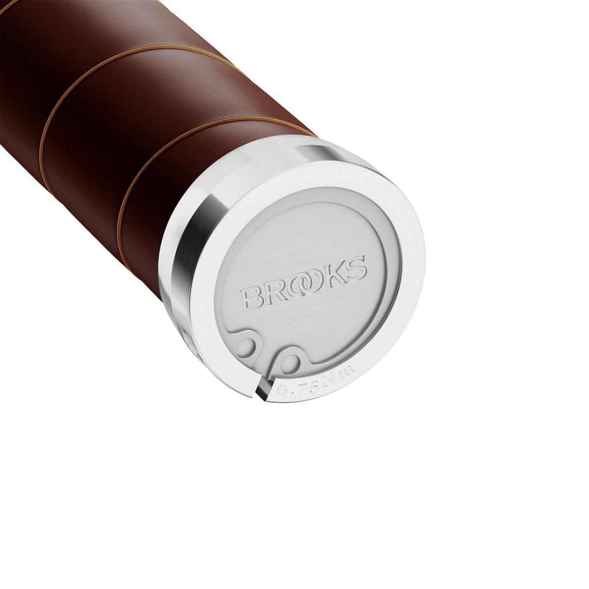 Slender Leather Grips - long/court - marron 3/3