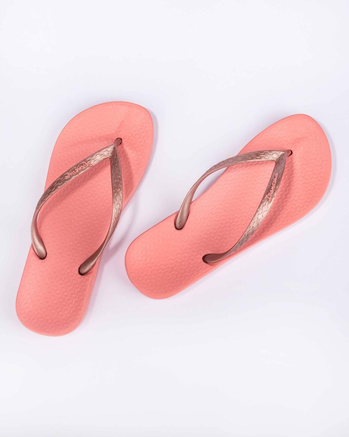 Japonki plażowe damskie Ipanema Anatomic Tan Fem 4/4