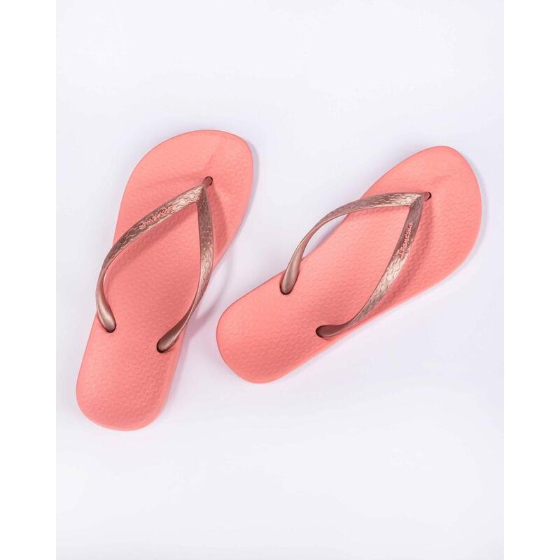 Tan Fem Roze Anatomisch Ipanema Tempelschoenen Vrouwen