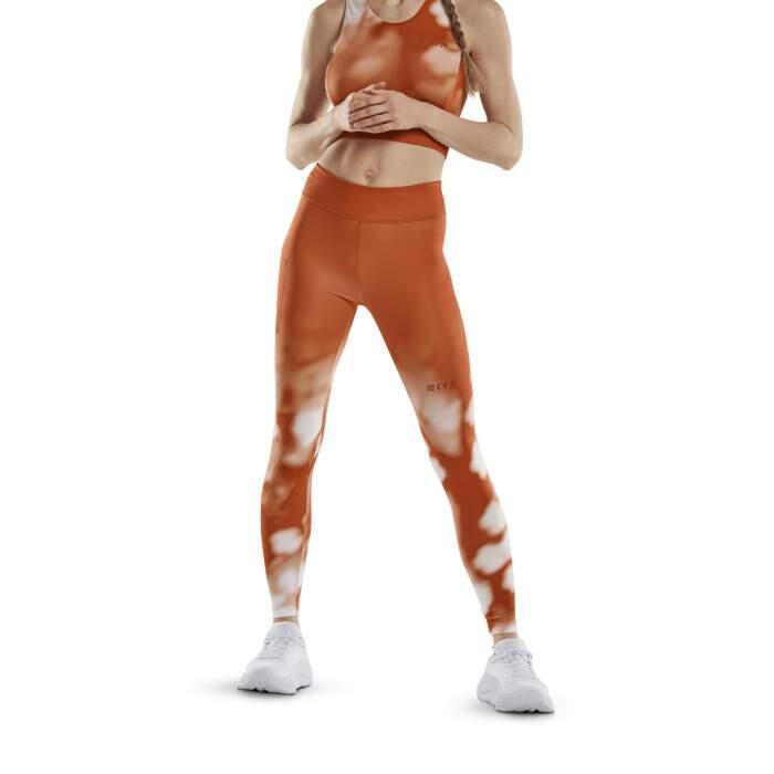 Legginsy sportowe damskie CEP Bloom