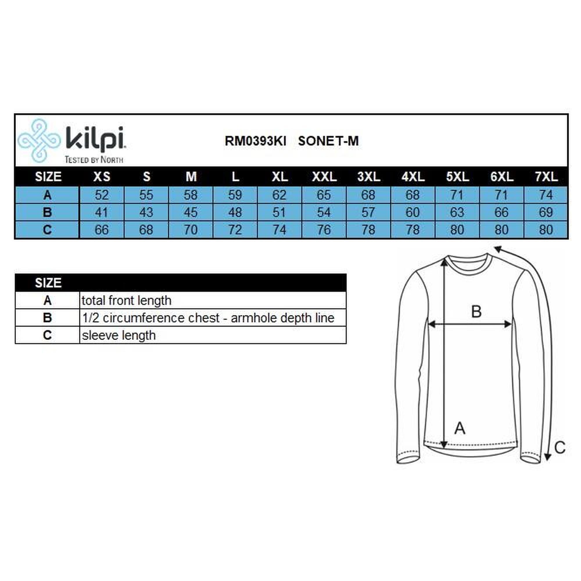 De cyclisme mérinos maillot pour homme Kilpi SONET-M 7/7