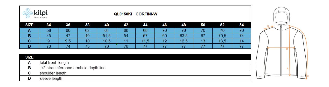 Damska kurtka narciarska Kilpi CORTINI-W 5/5