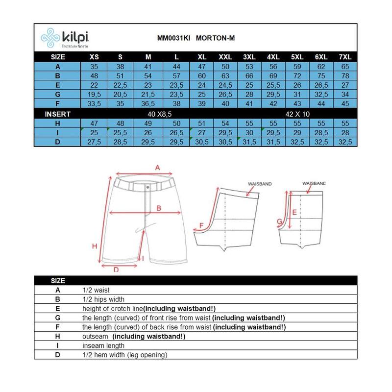 Férfi univerzális rövidnadrág Kilpi MORTON-M