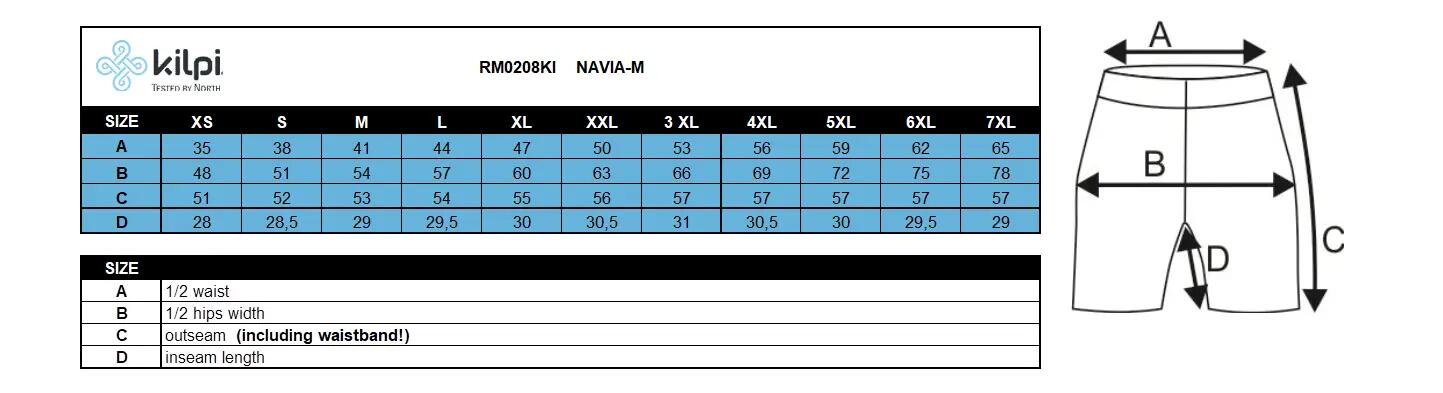 Short outdoor pour homme Kilpi NAVIA-M 7/7