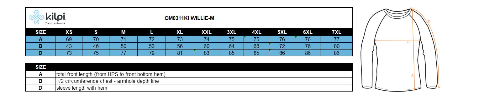 Koszulka termoaktywna męska Kilpi WILLIE-M 5/5