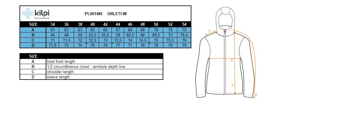 Veste randonnée femme Kilpi ORLETI-W 3/3
