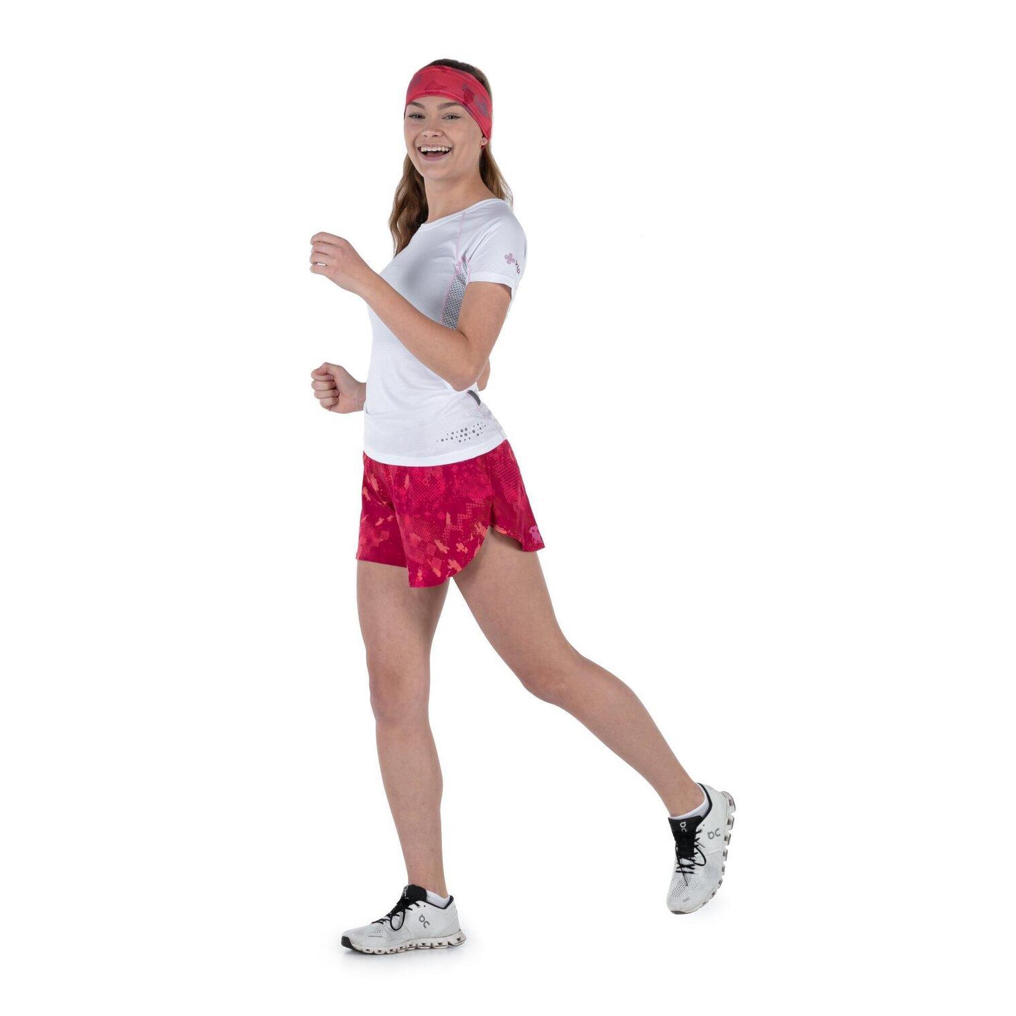 Short de running femme Kilpi Lapina-W rose 3/7