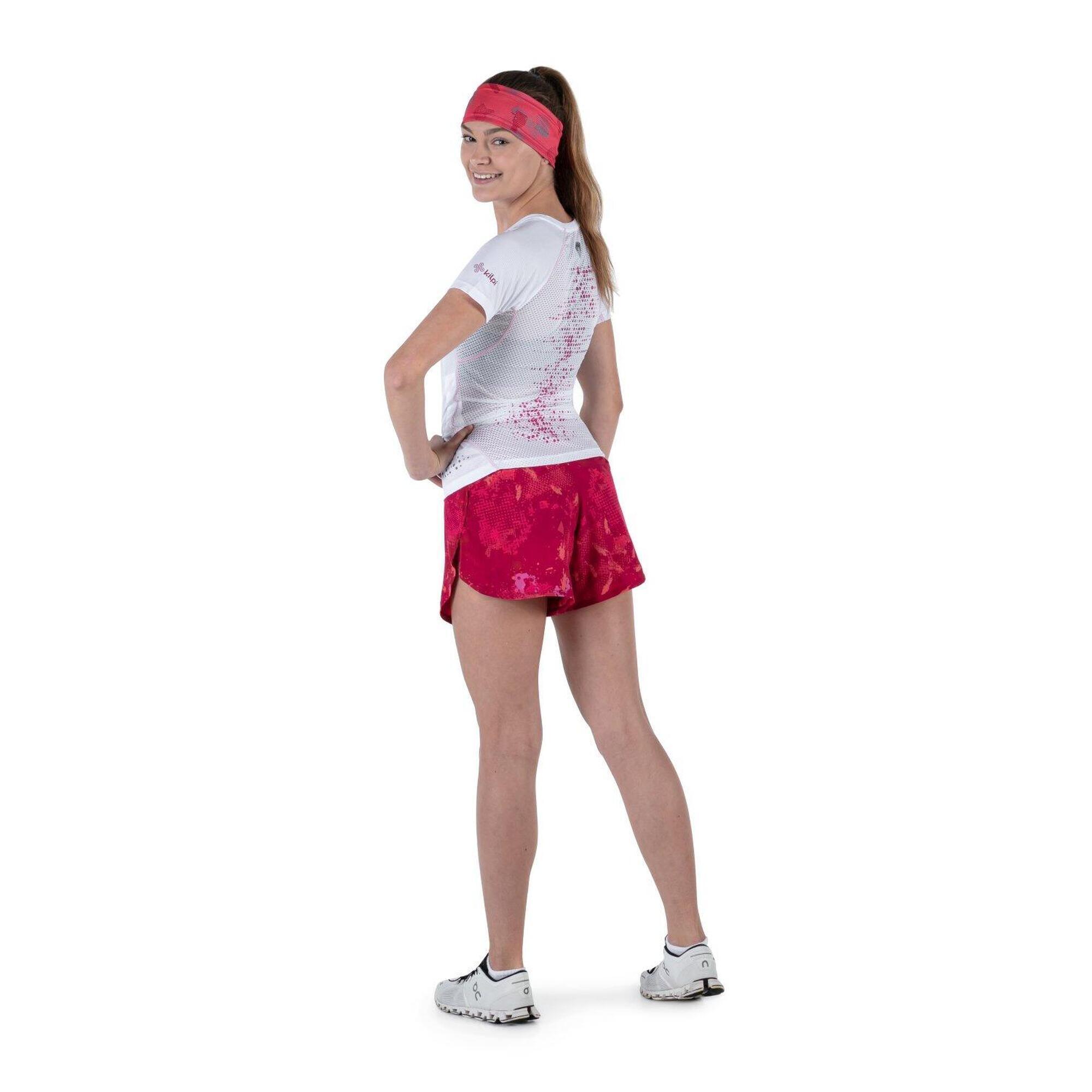 Short de running femme Kilpi Lapina-W rose 4/7