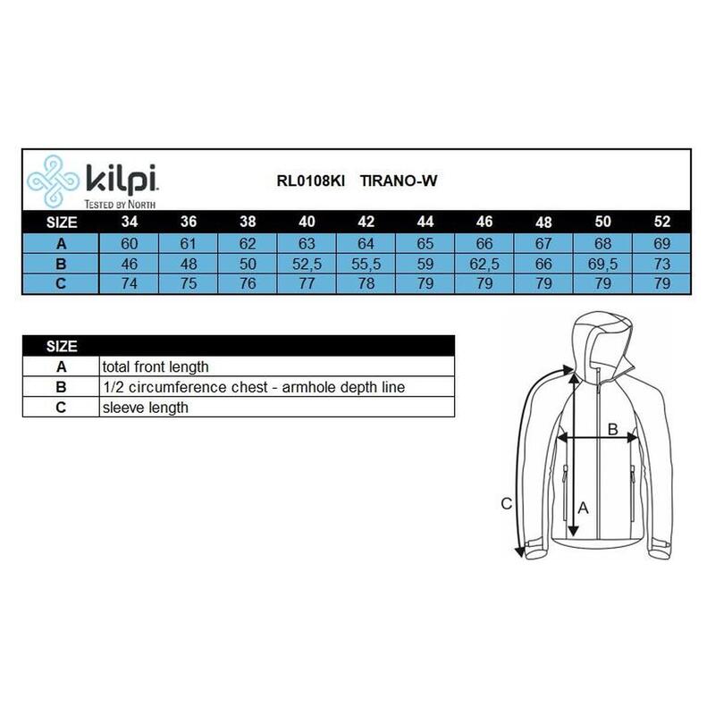 Damska kurtka do biegania Kilpi TIRANO-W
