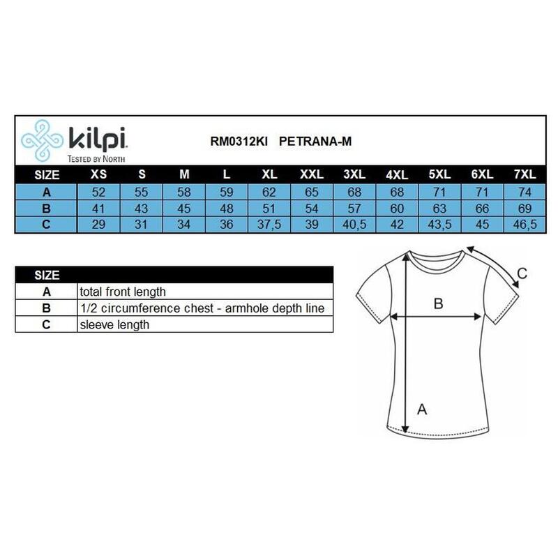 Maillot cycliste homme en laine mérinos Kilpi PETRANA-M