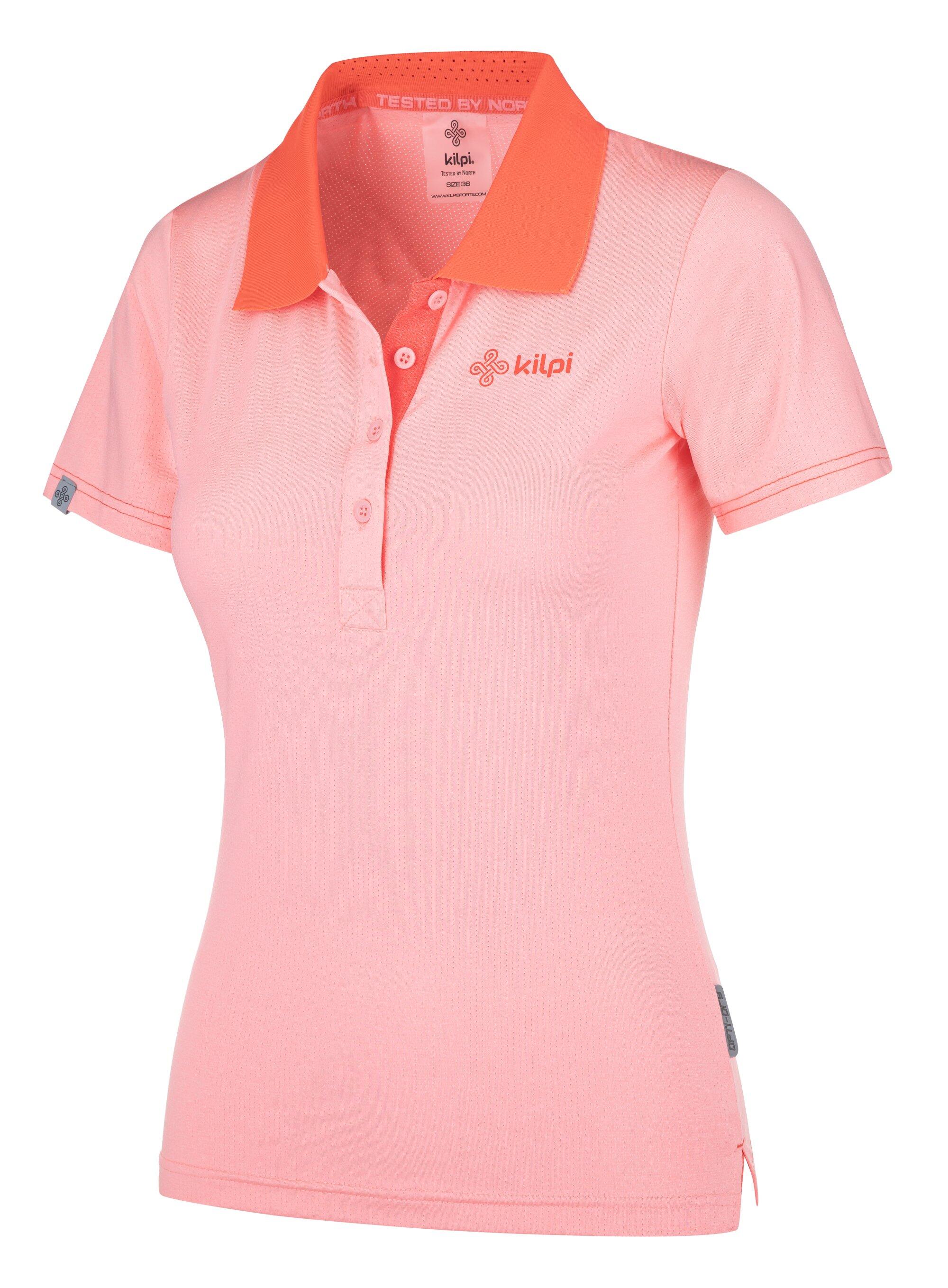 T-shirt polo technique femme Kilpi COLLAR-W 3/4