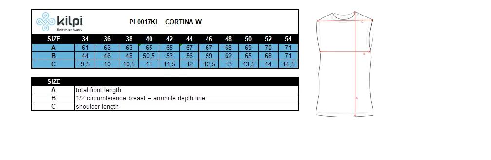 Gilet softshell femme Kilpi CORTINA-W 3/3