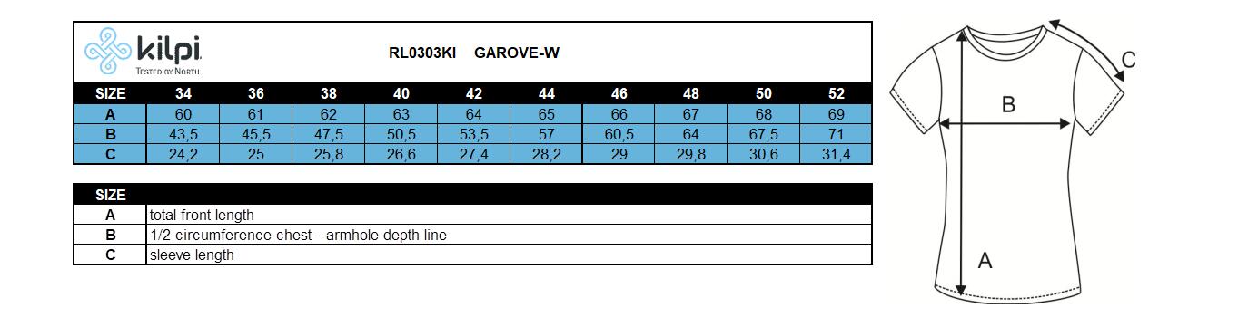 Maillot outdoor pour femme Kilpi GAROVE-W 6/6