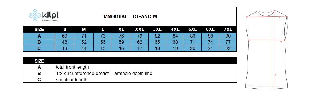 Gilet randonnée homme Kilpi TOFANO-M 7/7