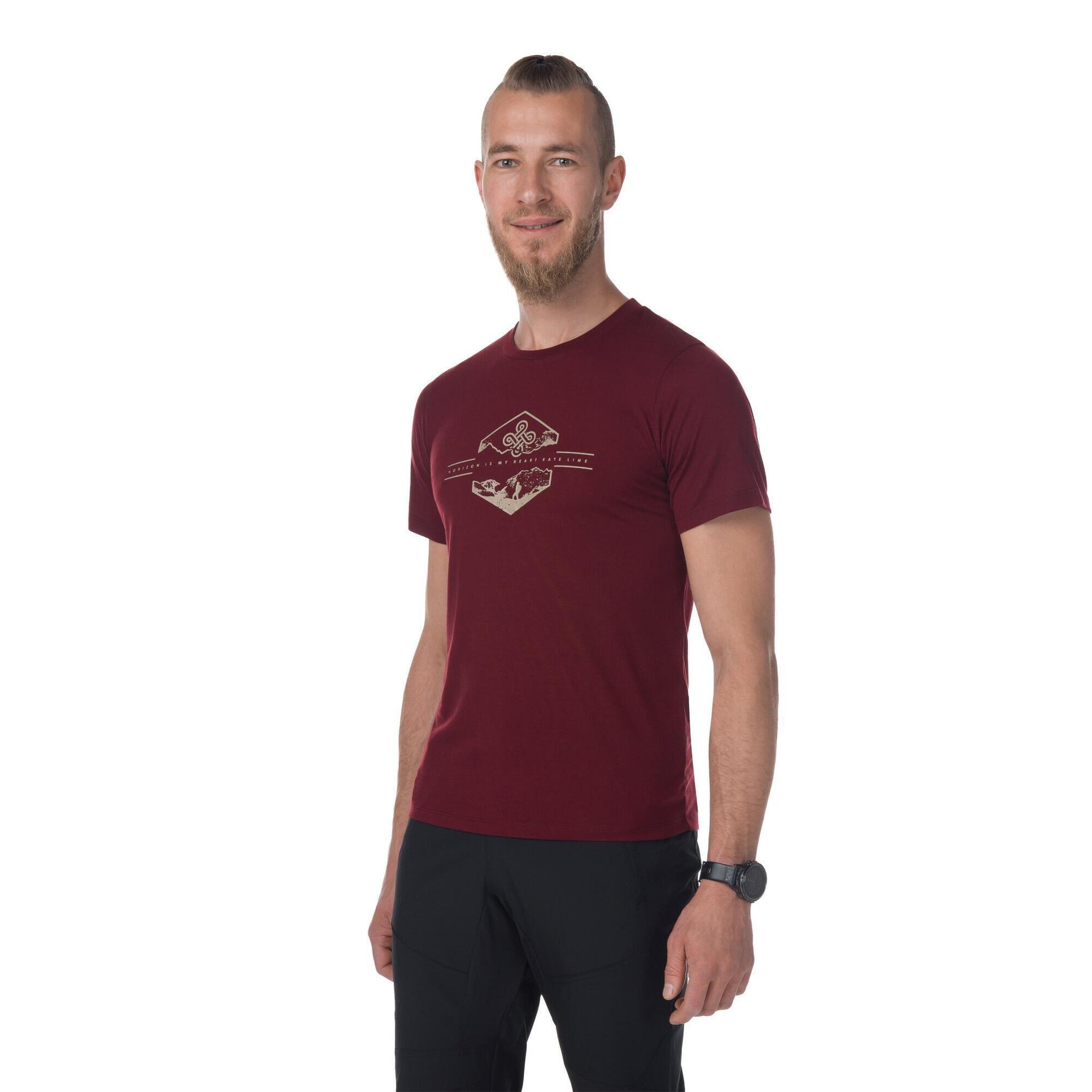 Camiseta manga corta GAROVE-M senderismo hombre KILPI 3/4