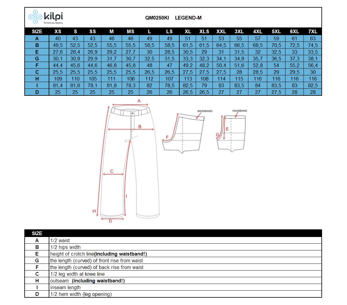 IT: Pantaloni da sci da uomo Kilpi LEGEND-M 7/7