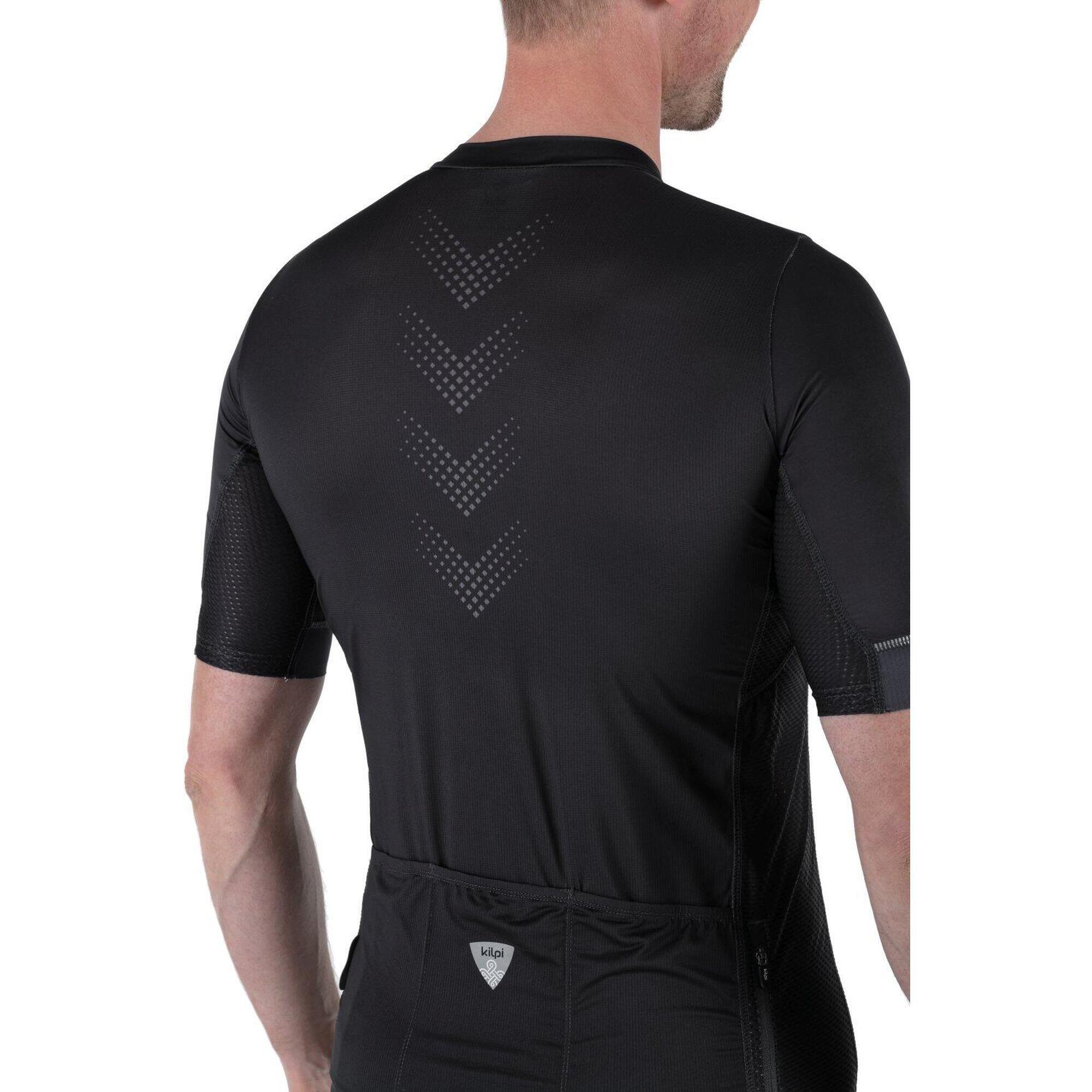 Maillot Kilpi Brian-M homme manches courtes col zippé 4/7