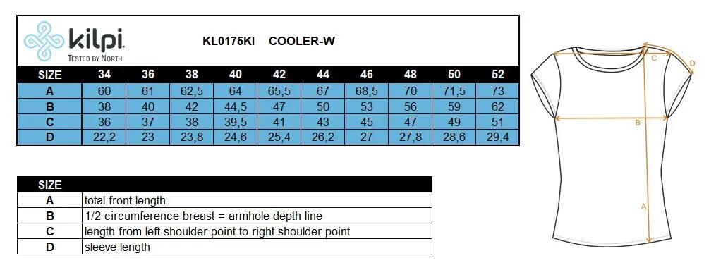 T-shirt running femme Kilpi COOLER-W 3/3