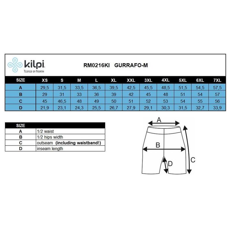Męskie spodenki kolarskie Kilpi GURRAFO-M