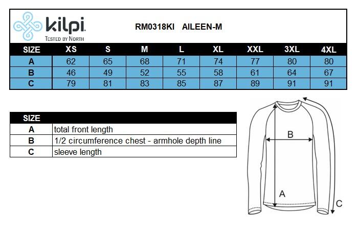 Sweatshirt technique homme Kilpi AILEEN-M 7/7