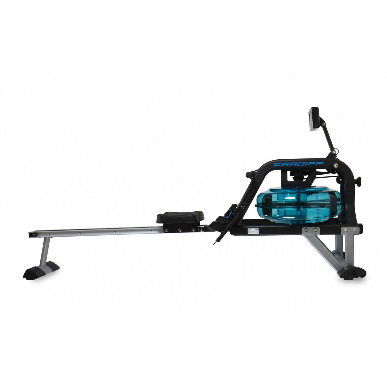 BH FITNESS Reconditionné - Rameur Cardiff R370 Résistance à l'eau - Très bon état