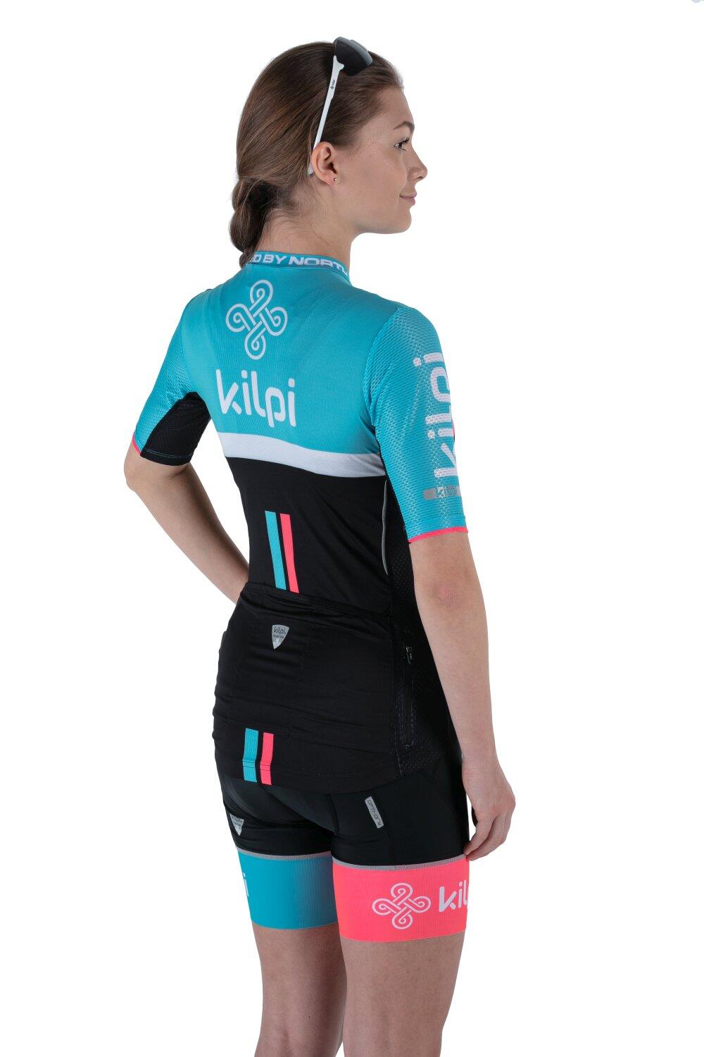 Maillot cyclisme femme Kilpi Corridor-W bleu 6/7