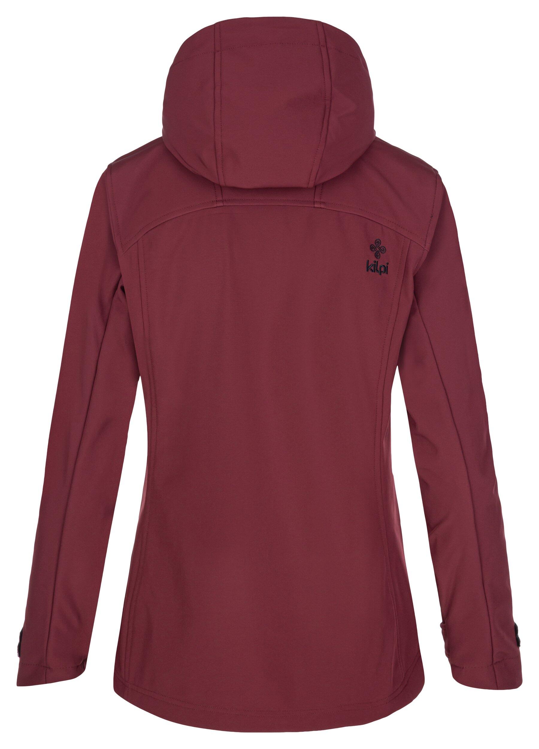Chaqueta softshell RAVIA-W mujer KILPI Rojo oscuro 2/7