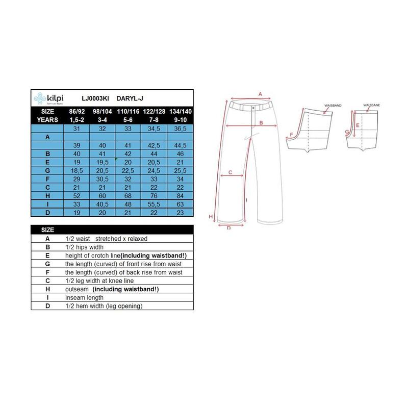 Skibroek voor kinderen Kilpi DARYL-J