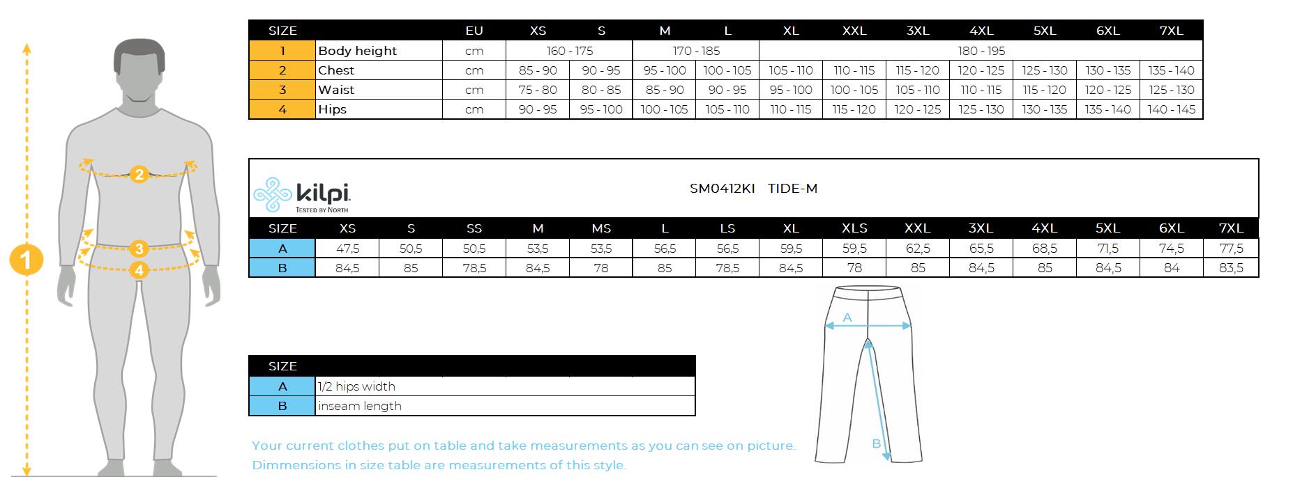 Pantalon outdoor pour homme Kilpi TIDE-M 7/7