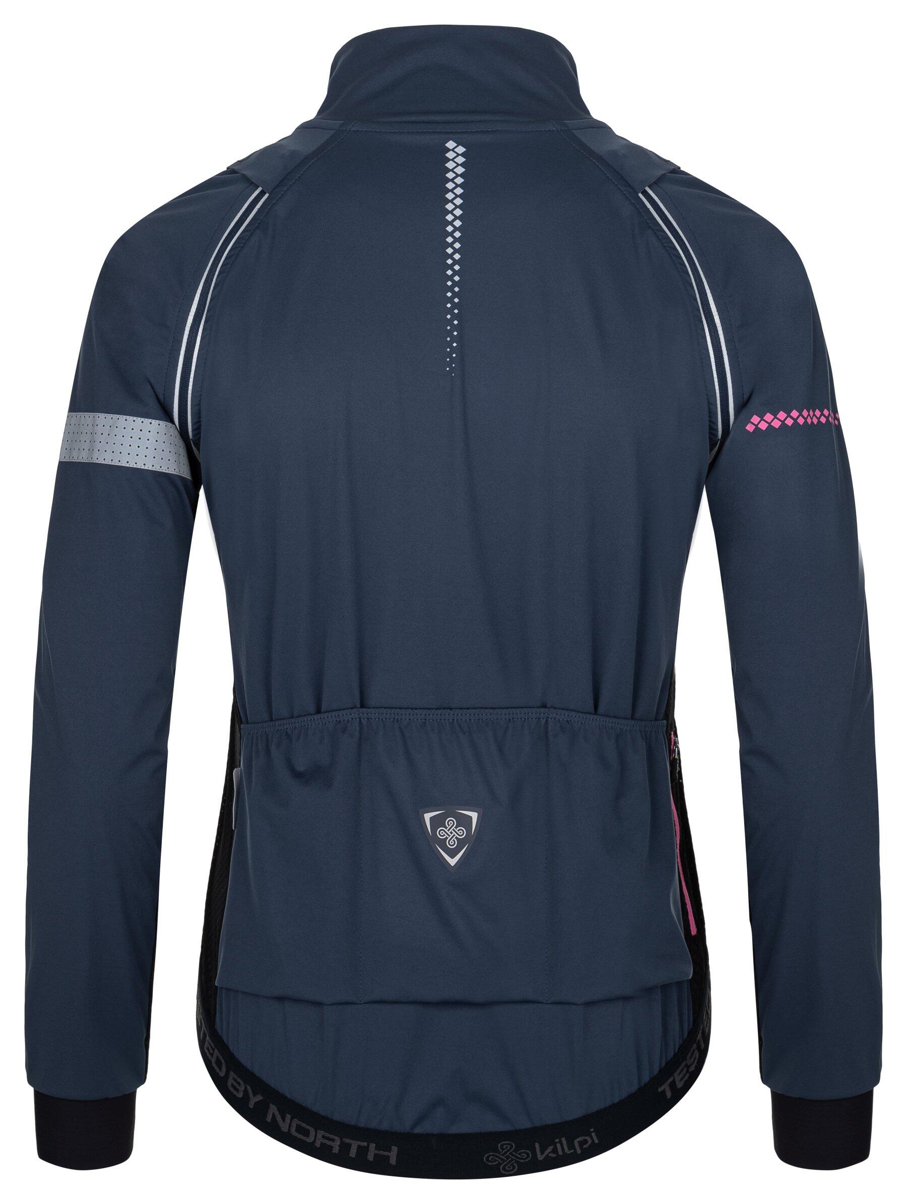 Chaqueta softshell ZAIN-W ciclismo mujer KILPI mangas desmontables Azul oscuro 2/7