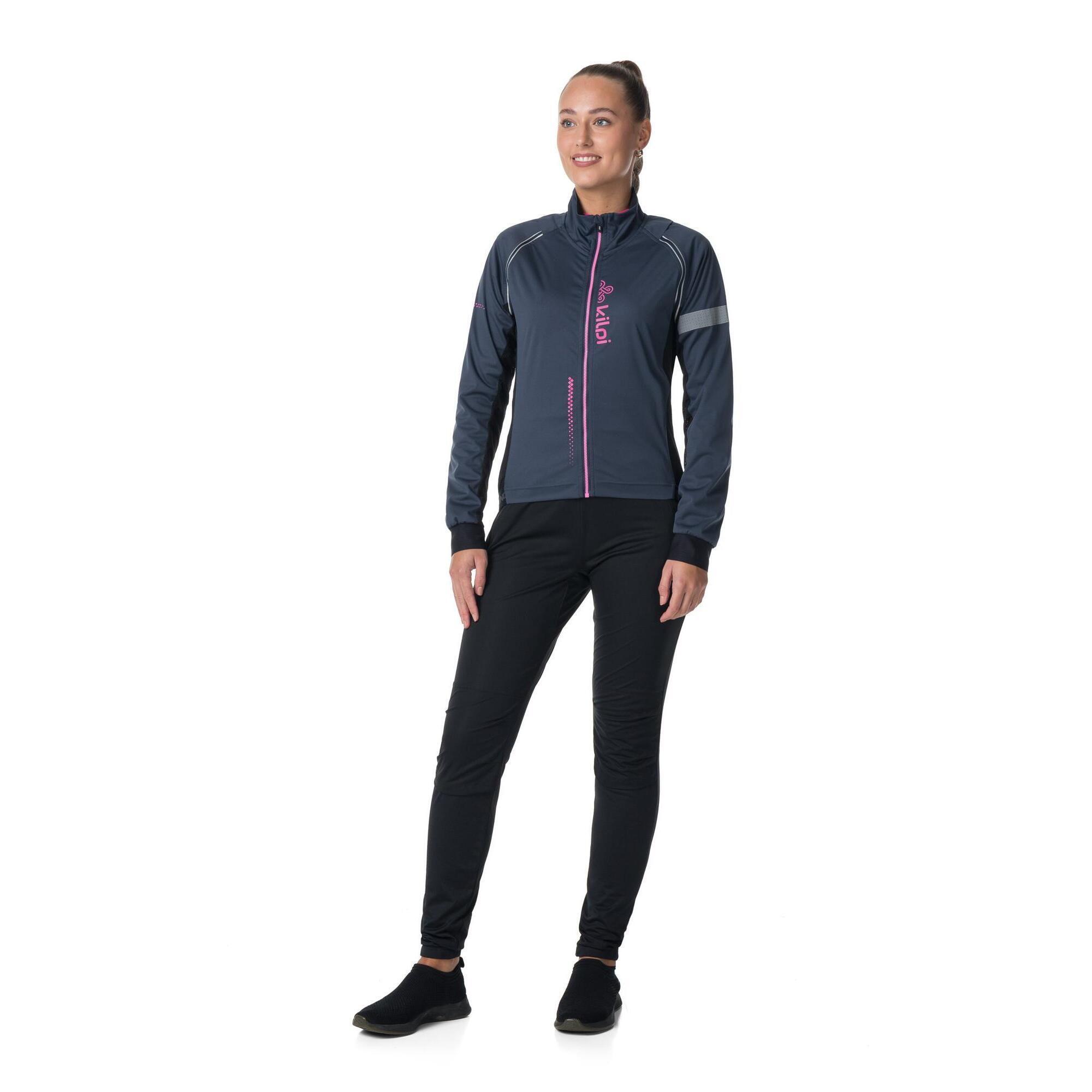 Chaqueta softshell ZAIN-W ciclismo mujer KILPI mangas desmontables Azul oscuro 3/7