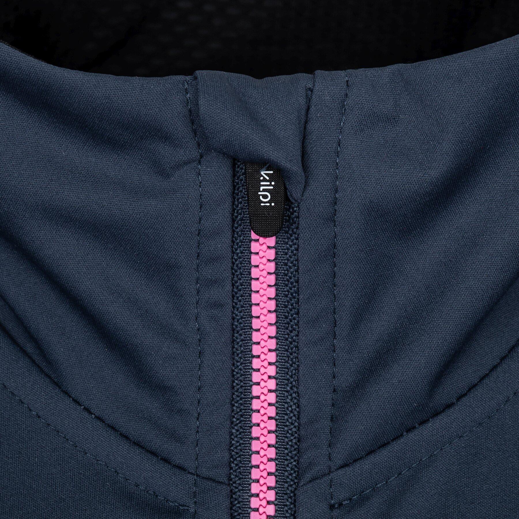 Chaqueta softshell ZAIN-W ciclismo mujer KILPI mangas desmontables Azul oscuro 5/7