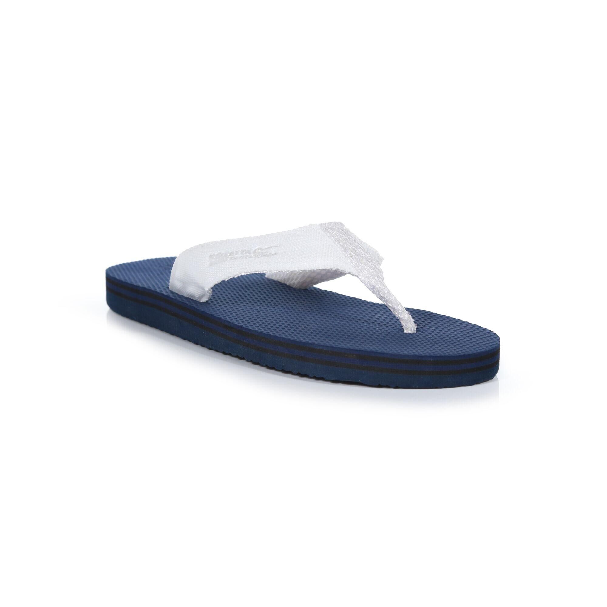 REGATTA Rico Men's Poolside Flip Flops - Navy White