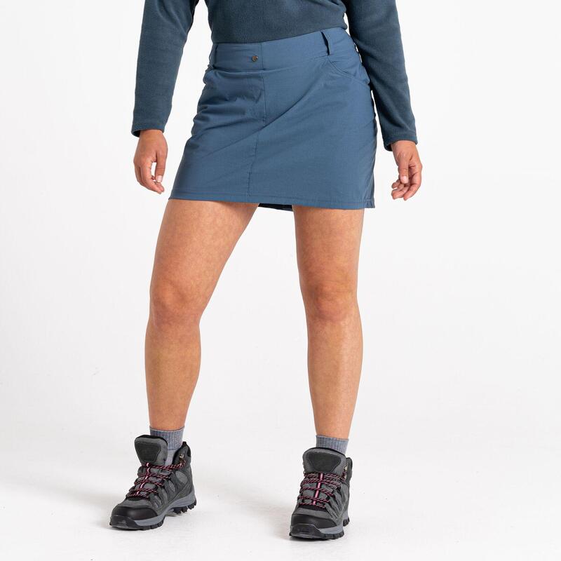 Melodic III Fitness-Skort für Damen - Mittelblau