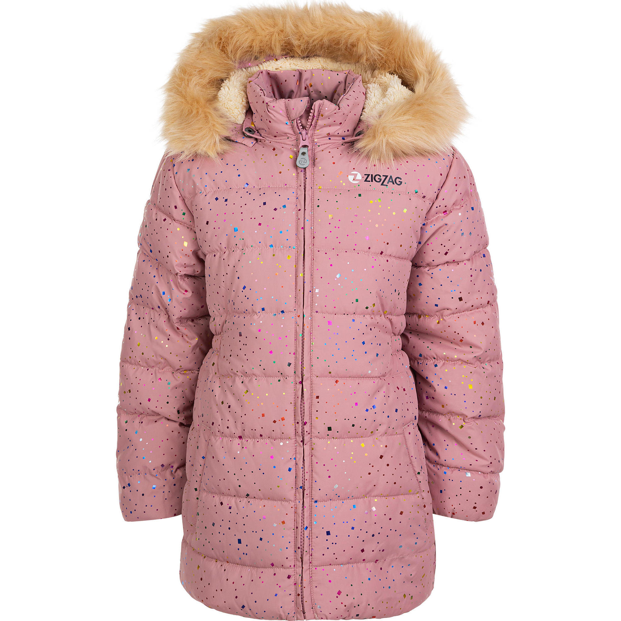 Zigzag - Veste Matelassée Astrid - Doudoune Synthétique - Bordeaux|rouge|violet - Decathlon