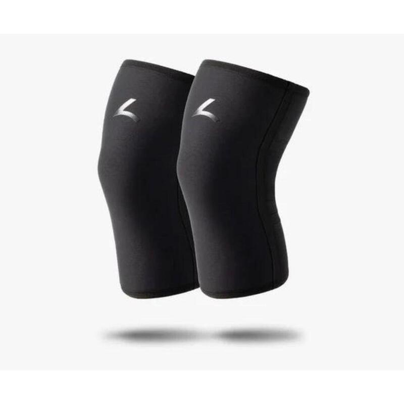 Reeva Powerlifting Knee Sleeves - Zwart