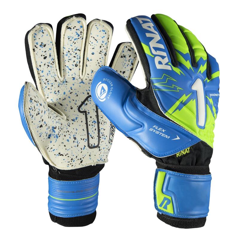 Guantes De Portero Adulto Rinat Magnetik Turf Verde/azul