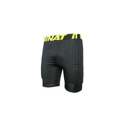 Pantalon de Gardien de But Adulte Rinat Short De Compression Rembourré Noir