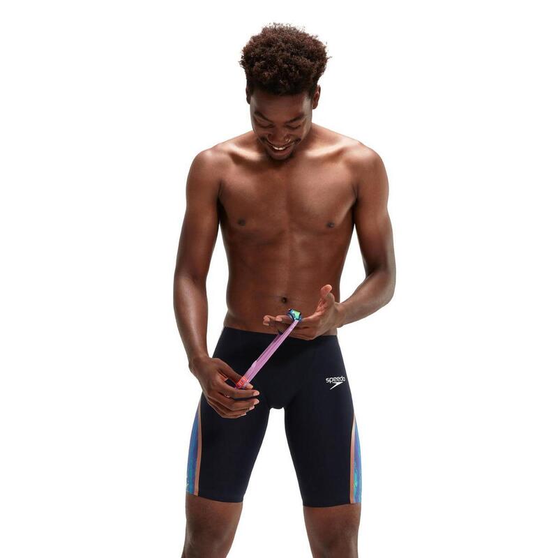 Jammer barbati Speedo Fastskin LZR Pure Intent albastru/verde