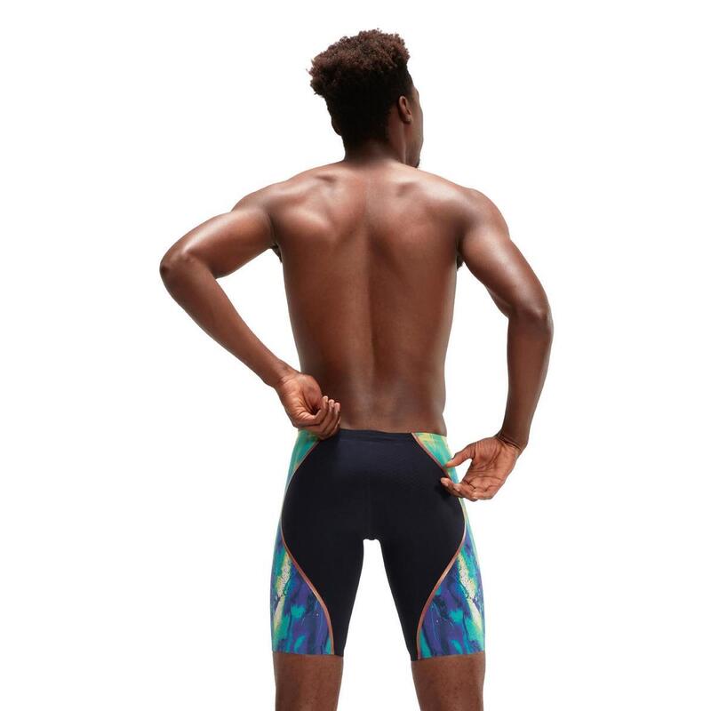 Jammer barbati Speedo Fastskin LZR Pure Intent albastru/verde